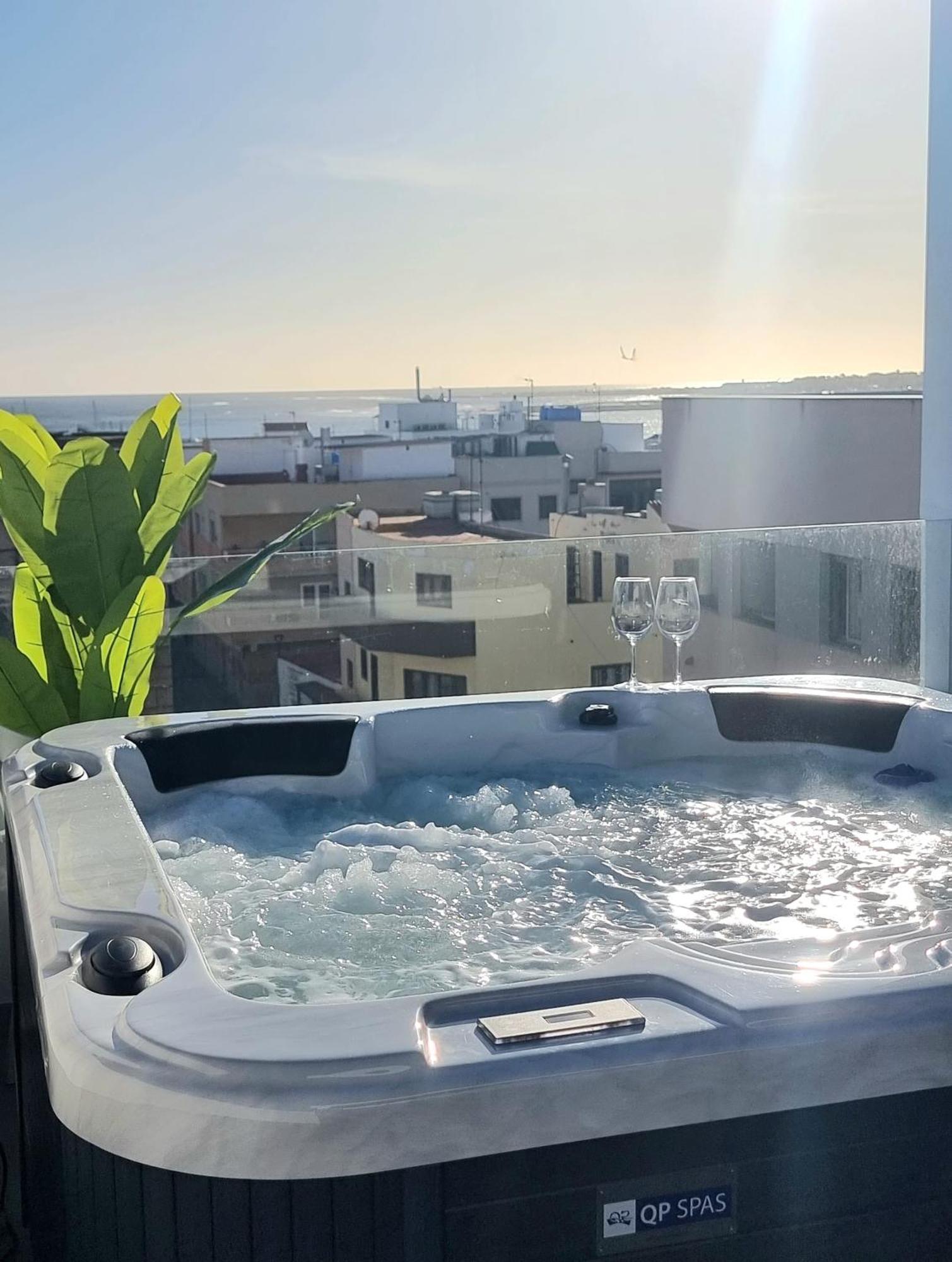 Luxury Penthouse Valentin With Jacuzzi Apartment Corralejo Exterior photo